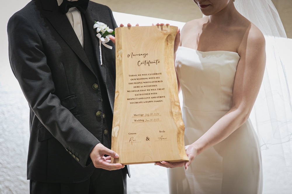 結婚証明書 "HITOTOKI" 